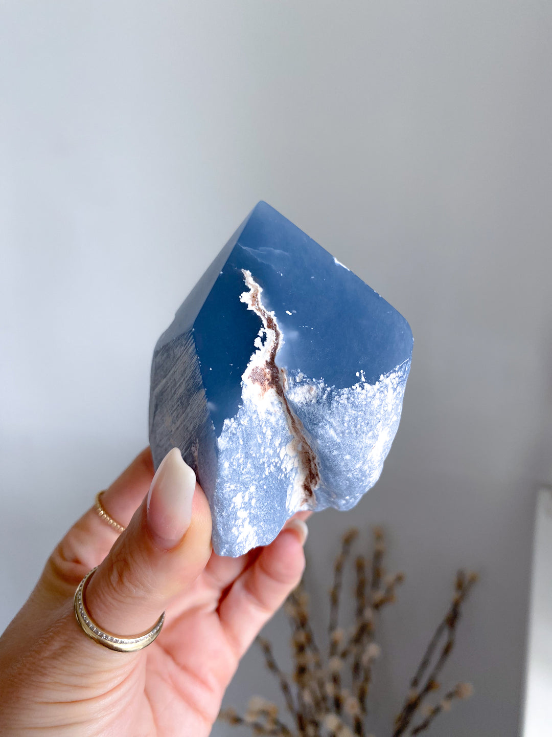 Angelite Top Polish Point #11