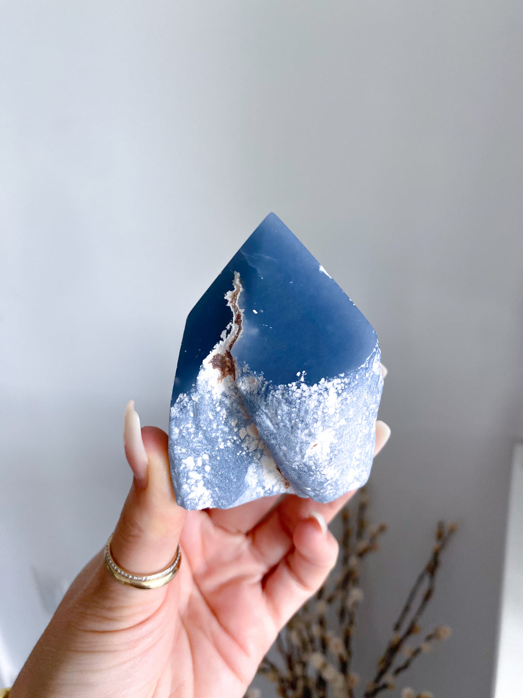 Angelite Top Polish Point #11