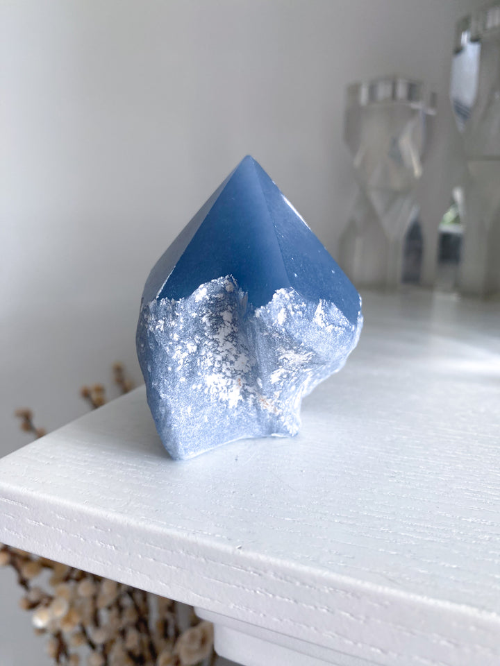 Unique Angelite Top Polish Point #9