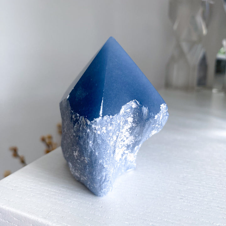 Unique Angelite Top Polish Point #9