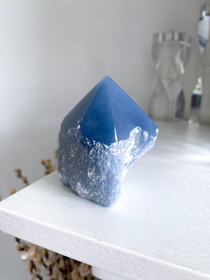 Unique Angelite Top Polish Point #9