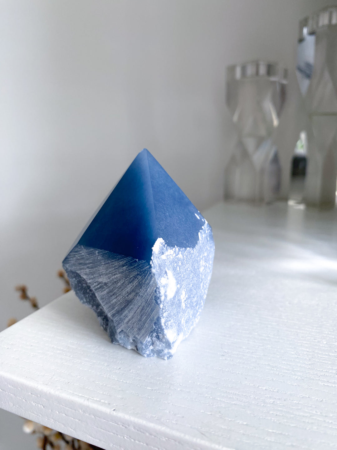 Unique Angelite Top Polish Point #9