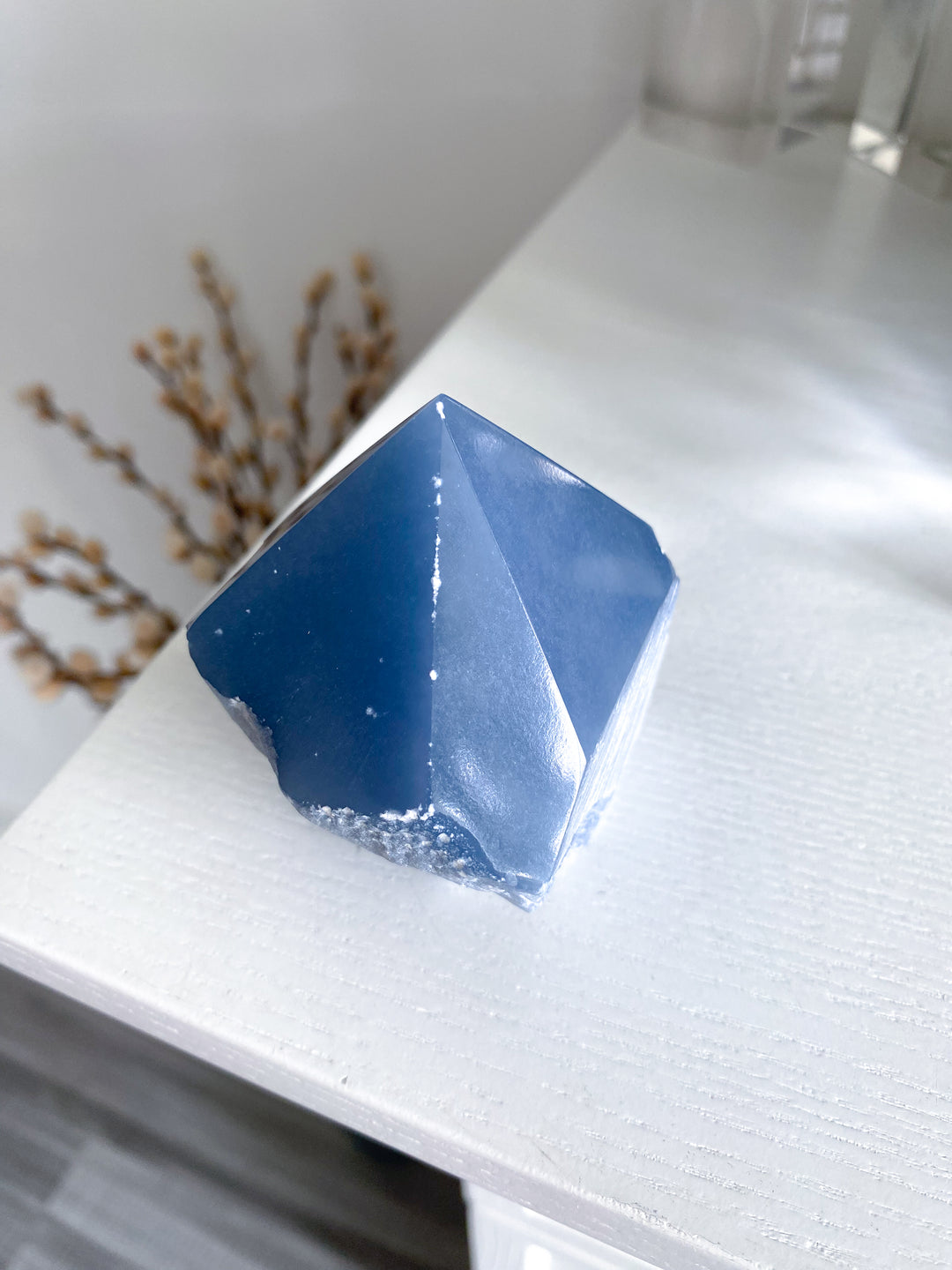 Unique Angelite Top Polish Point #9