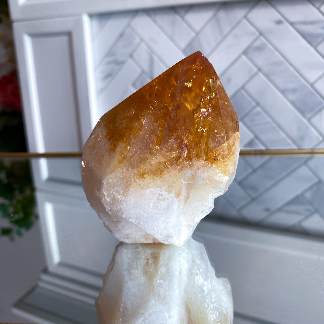 XL Citrine Polished Point