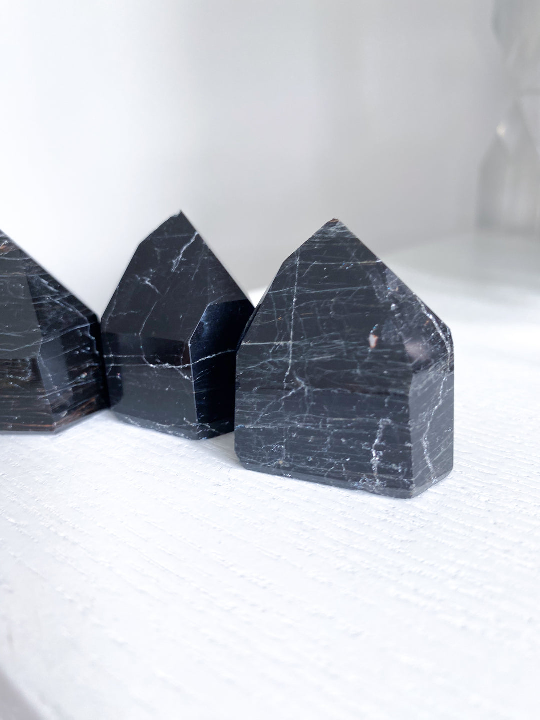 Small Black Tourmaline Tower