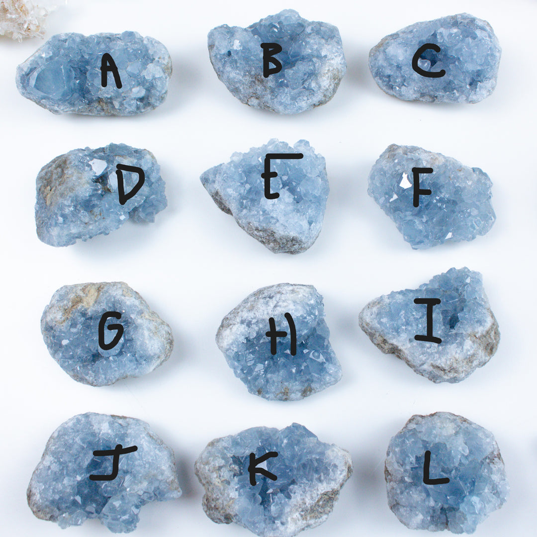 CHOOSE Your Celestite Cluster - Celestite Stone