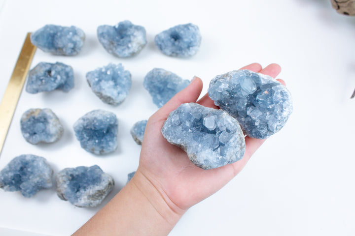 CHOOSE Your Celestite Cluster - Celestite Stone
