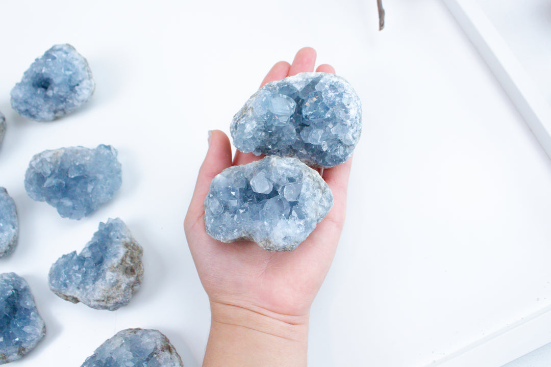 CHOOSE Your Celestite Cluster - Celestite Stone