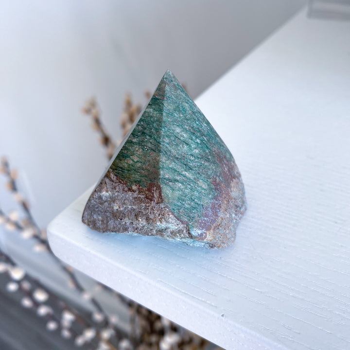 Green Aventurine Top Polish Point #10 - Get Exact Item