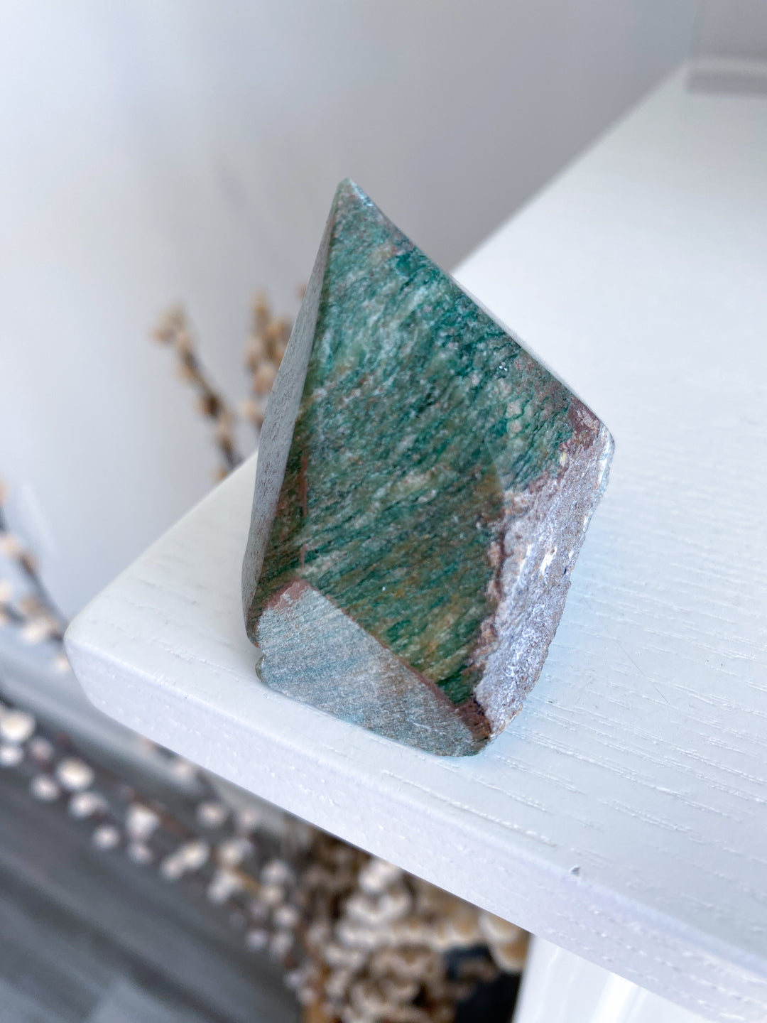 Green Aventurine Top Polish Point #10 - Get Exact Item