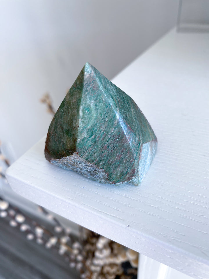 Green Aventurine Top Polish Point #10 - Get Exact Item