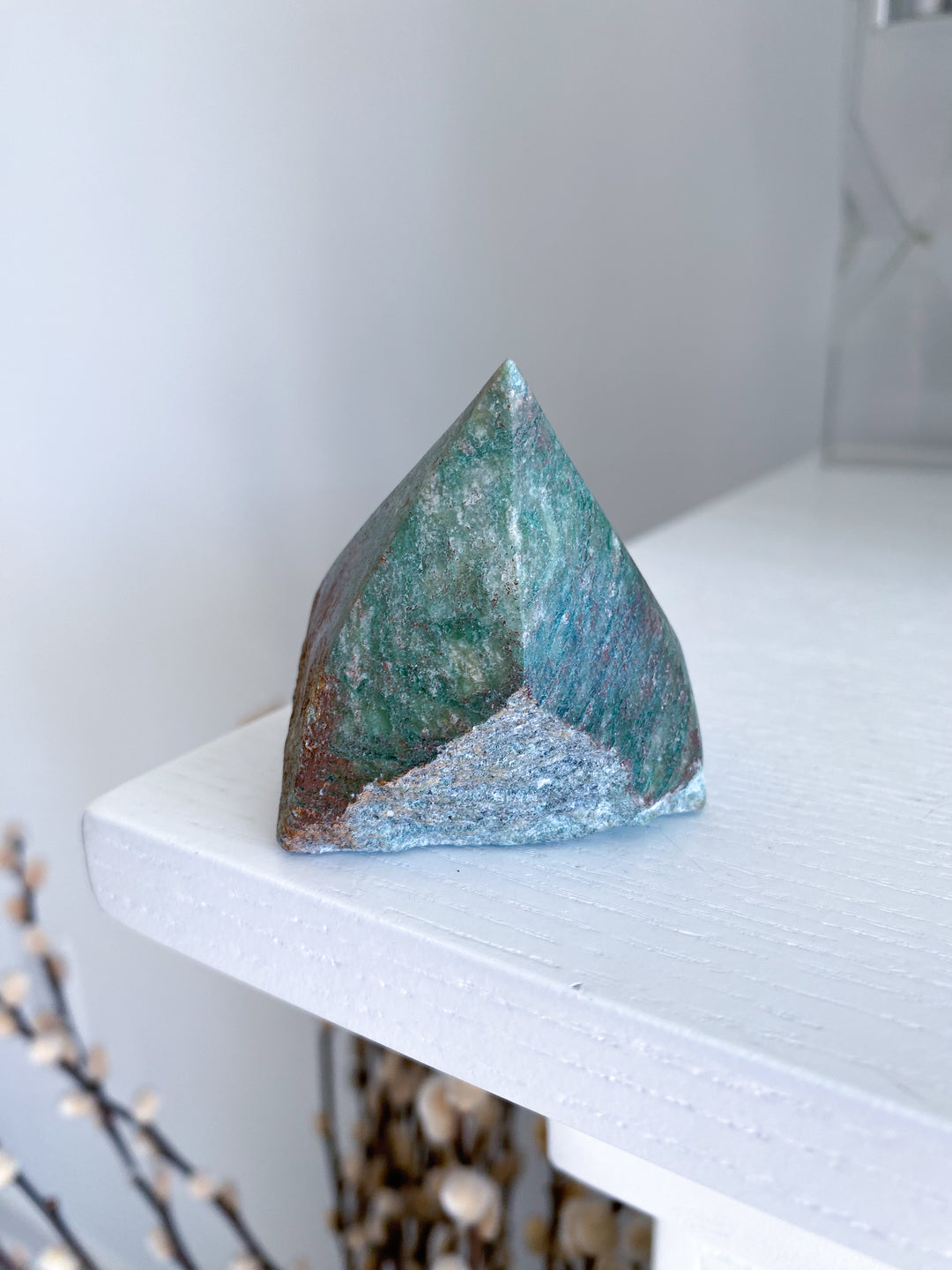 Green Aventurine Top Polish Point #10 - Get Exact Item