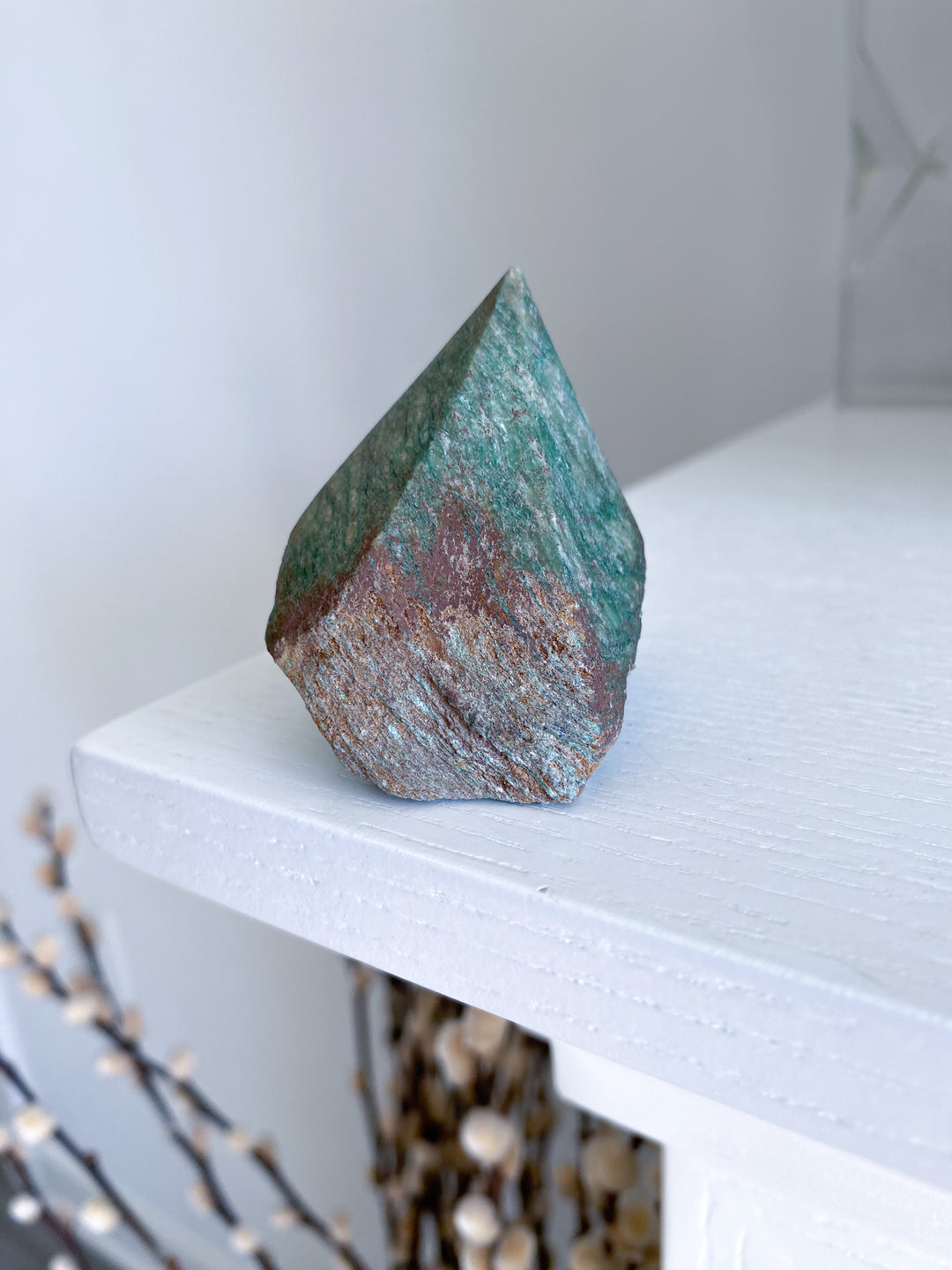 Green Aventurine Top Polish Point #10 - Get Exact Item