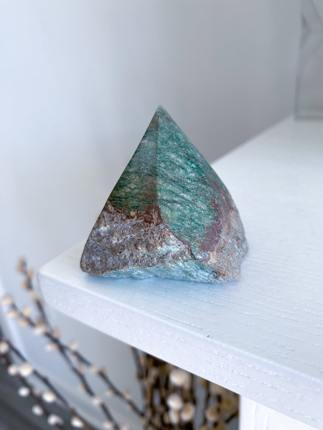 Green Aventurine Top Polish Point #10 - Get Exact Item