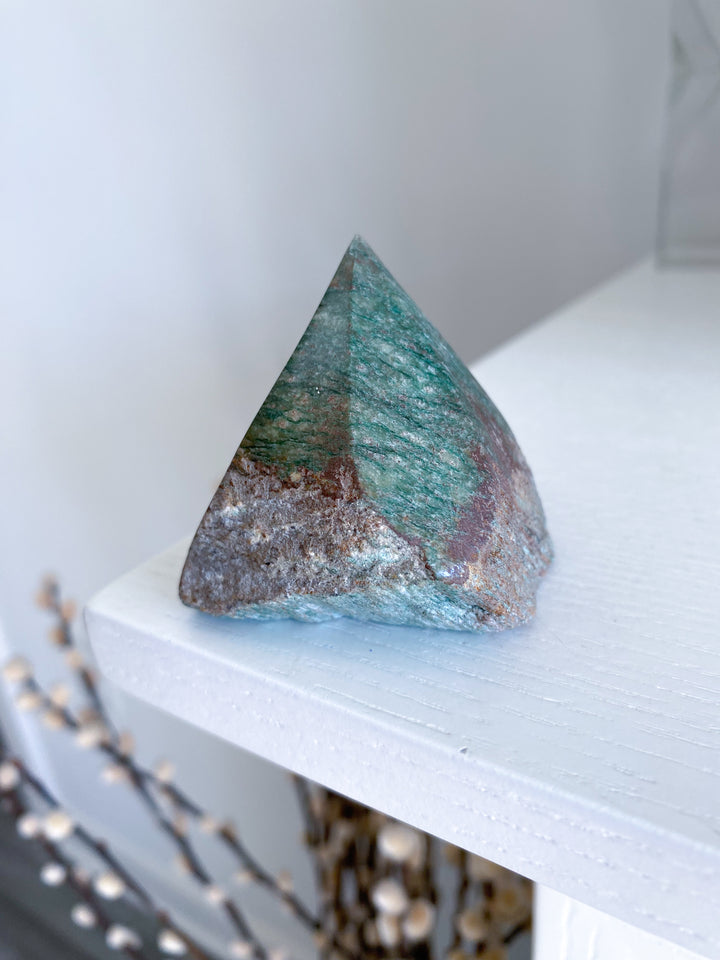 Green Aventurine Top Polish Point #10 - Get Exact Item