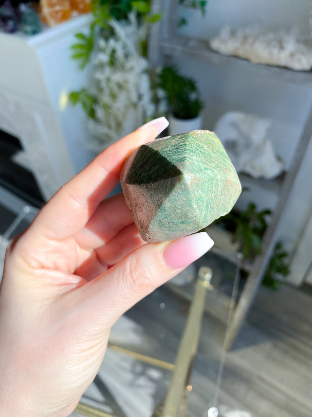 Green Aventurine Top Polish Point #10 - Get Exact Item