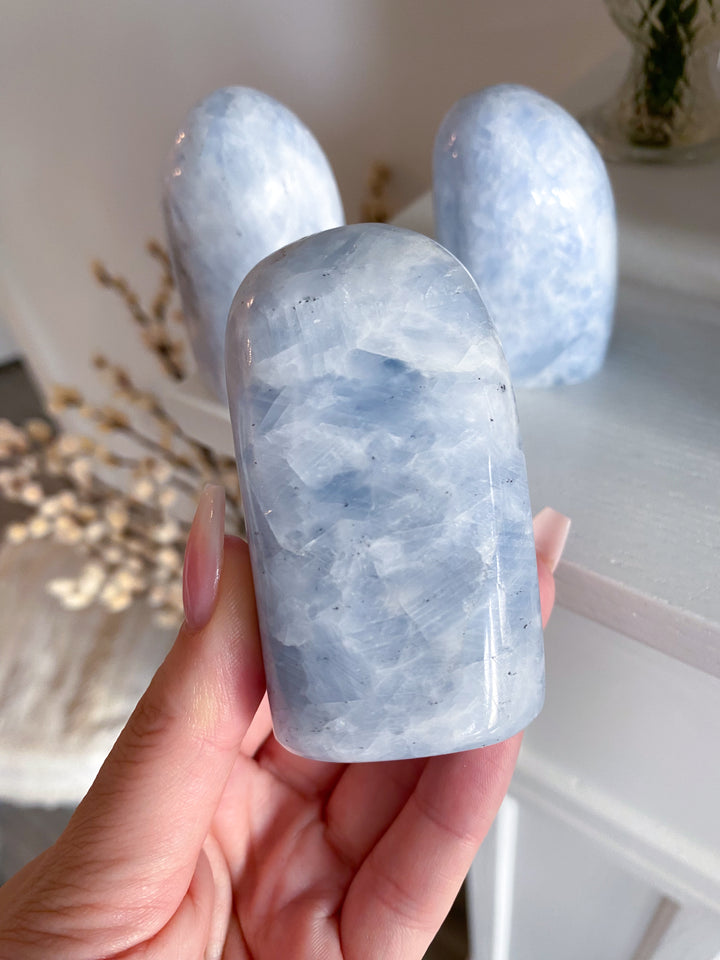 Blue Calcite Freeform