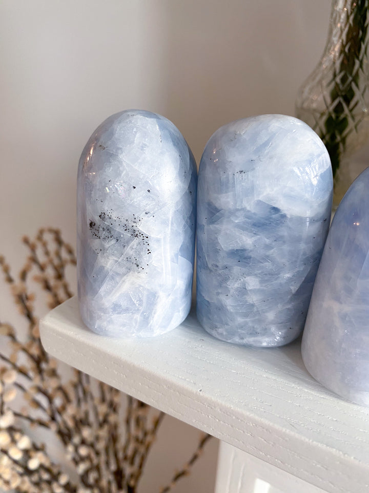 Blue Calcite Freeform