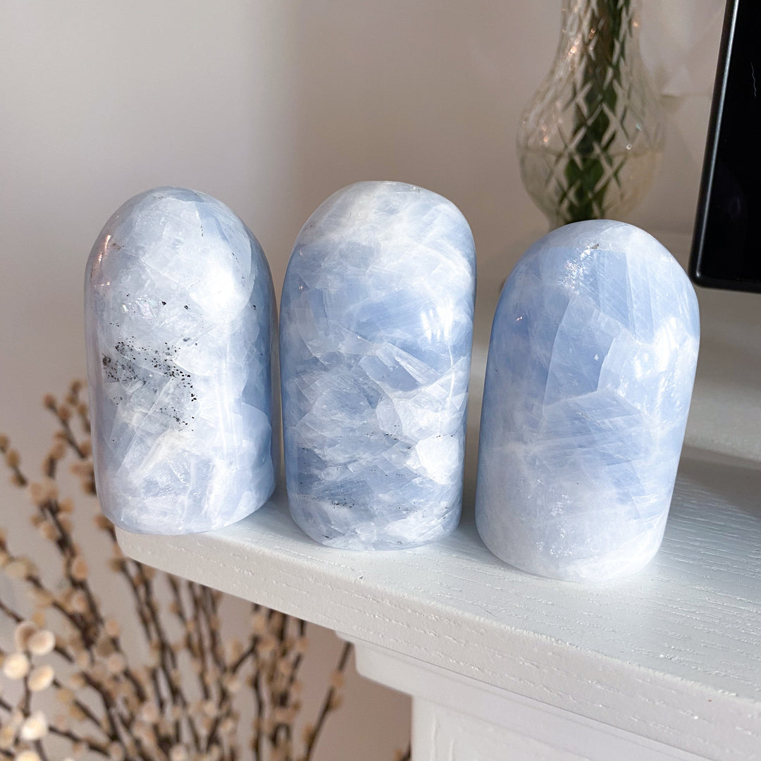 Blue Calcite Freeform
