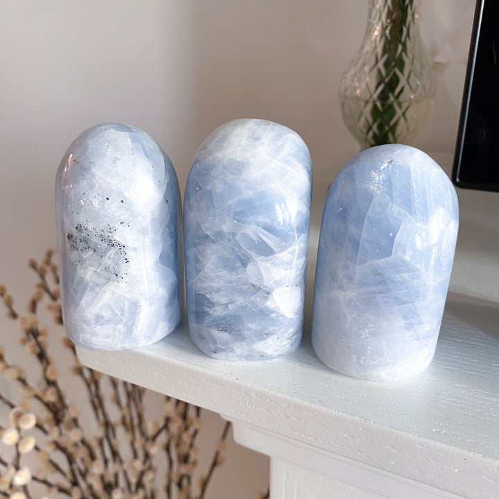 Blue Calcite Freeform