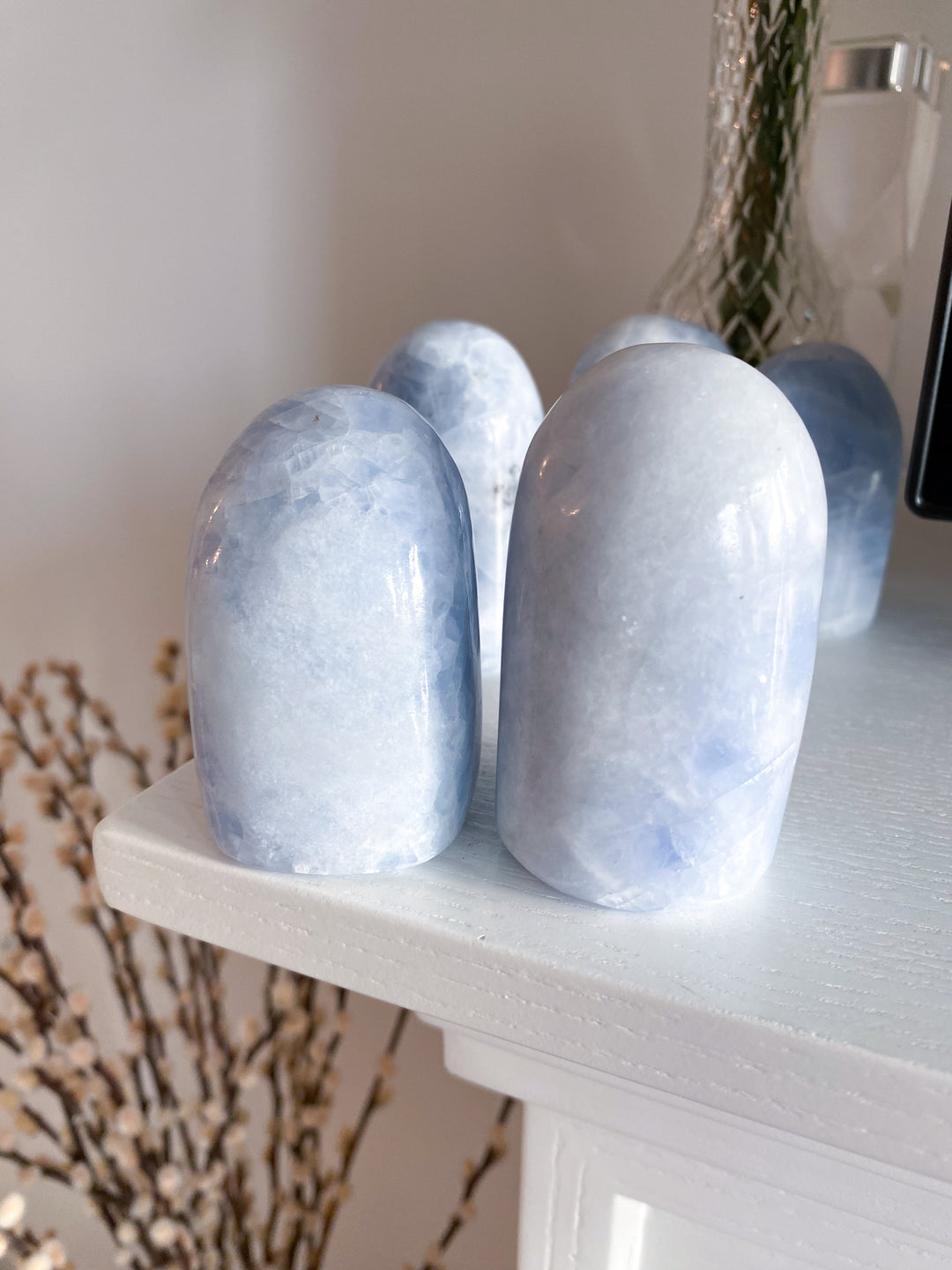 Blue Calcite Freeform