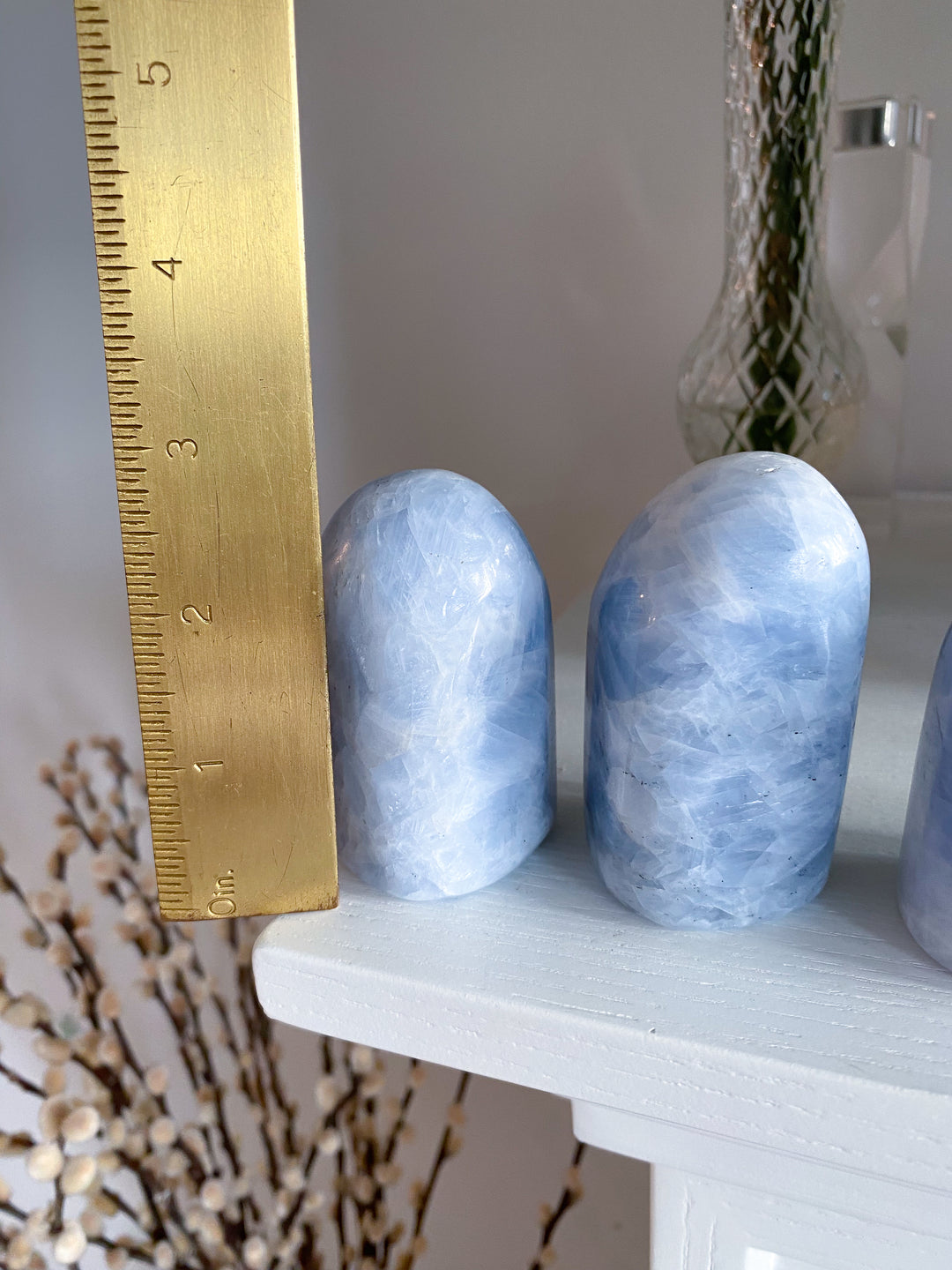 Blue Calcite Freeform
