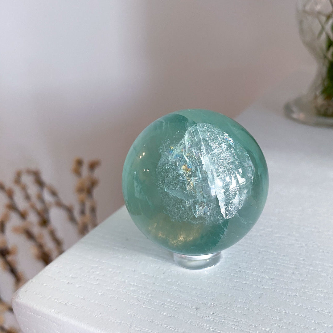 Small Green Fluorite Sphere