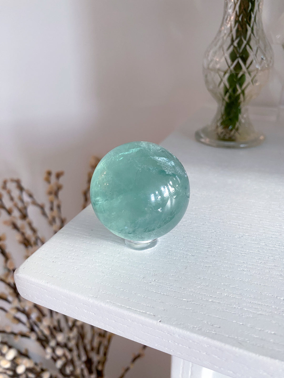 Small Green Fluorite Sphere