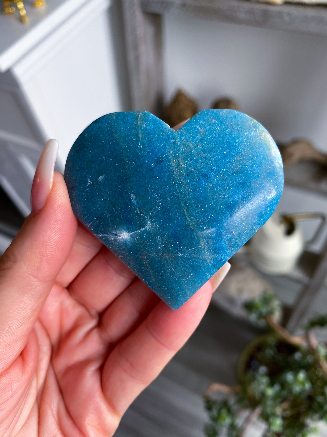 Large Trolleite Heart Carving #1