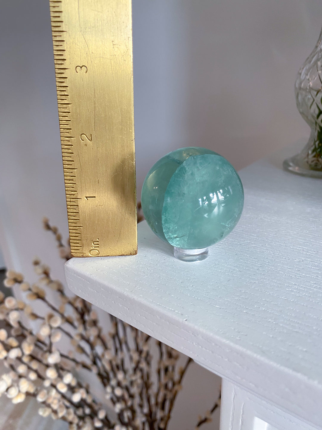 Small Green Fluorite Sphere