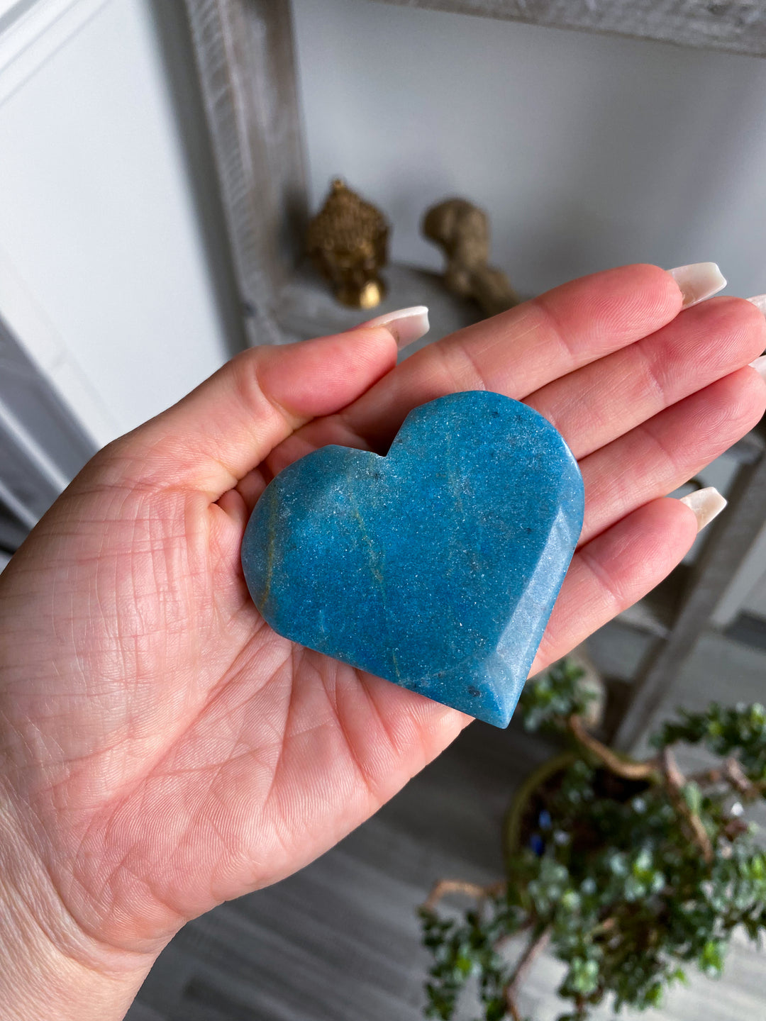 Large Trolleite Heart Carving #1