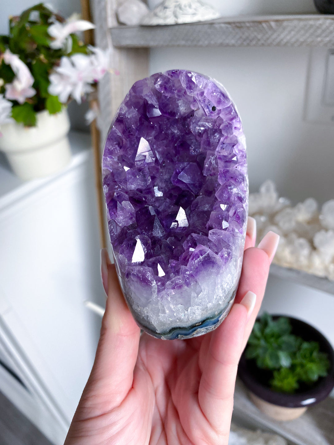 Gentle Amethyst Cluster - Get Exact Item