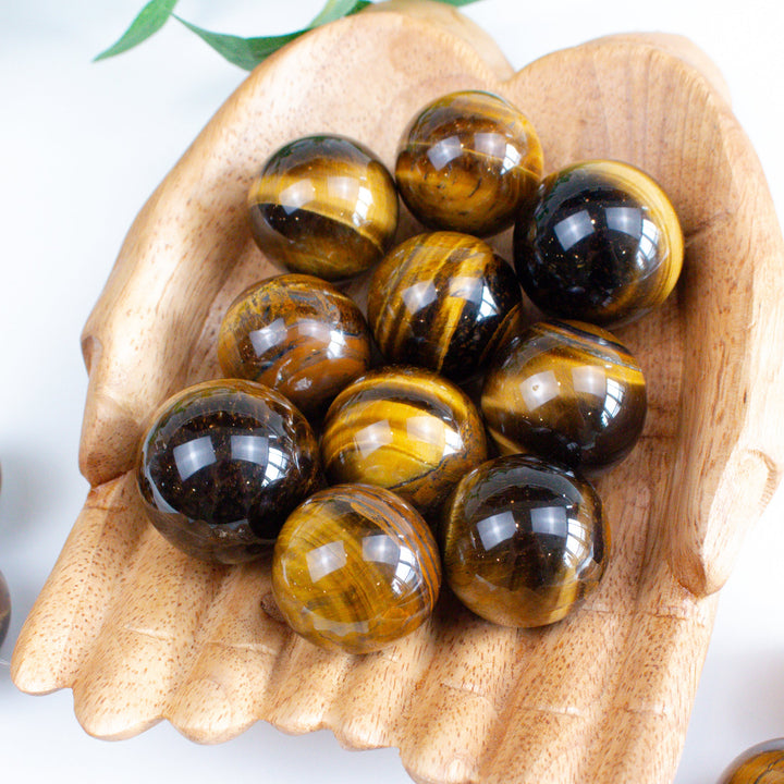 Tiger Eye Small Sphere