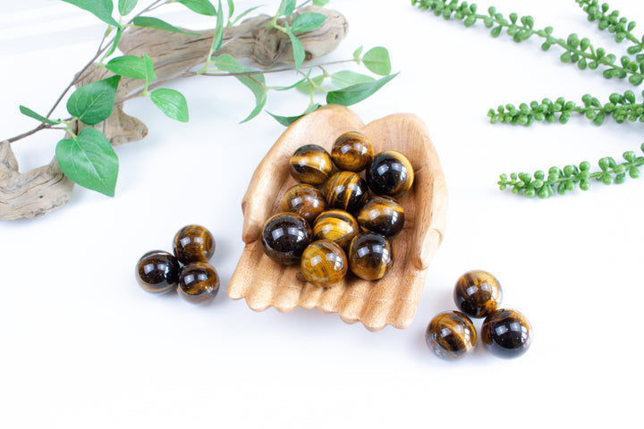 Tiger Eye Small Sphere