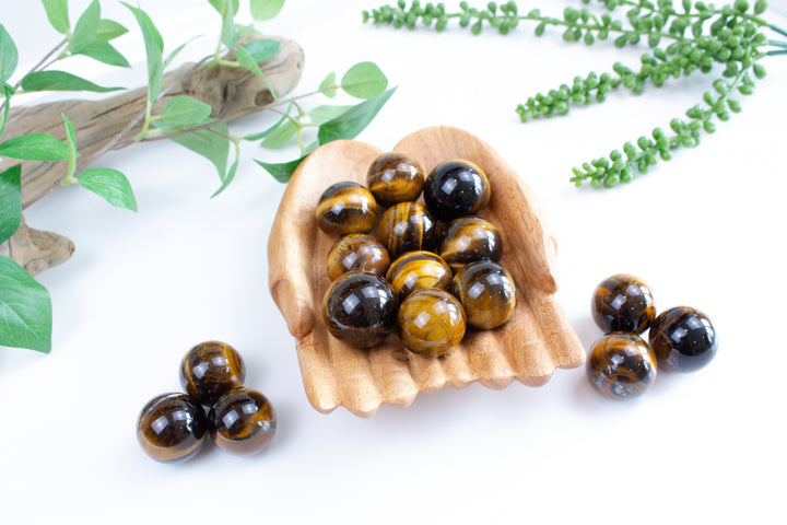 Tiger Eye Small Sphere