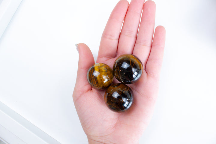 Tiger Eye Small Sphere