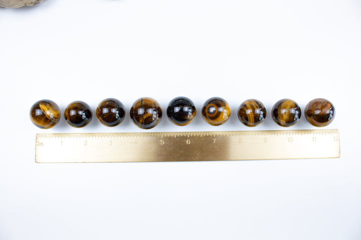 Tiger Eye Small Sphere