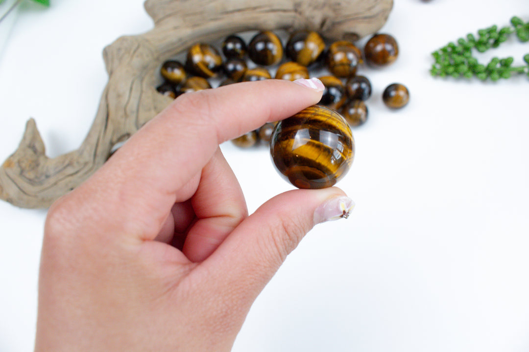 Tiger Eye Small Sphere