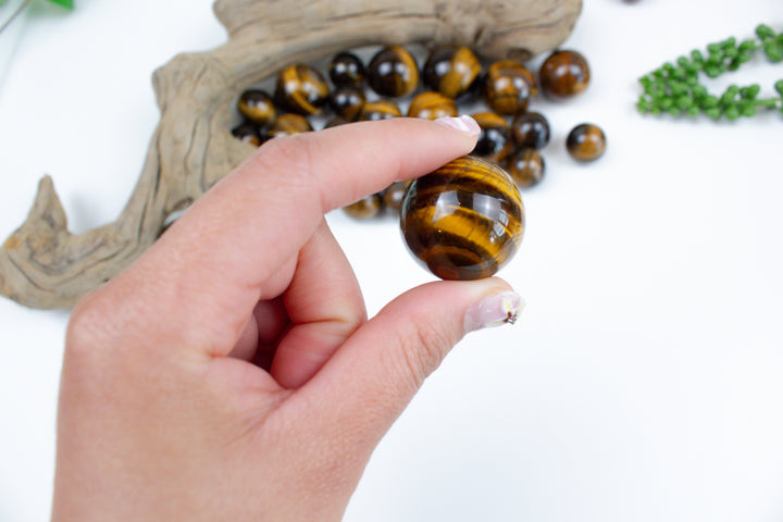 Tiger Eye Small Sphere