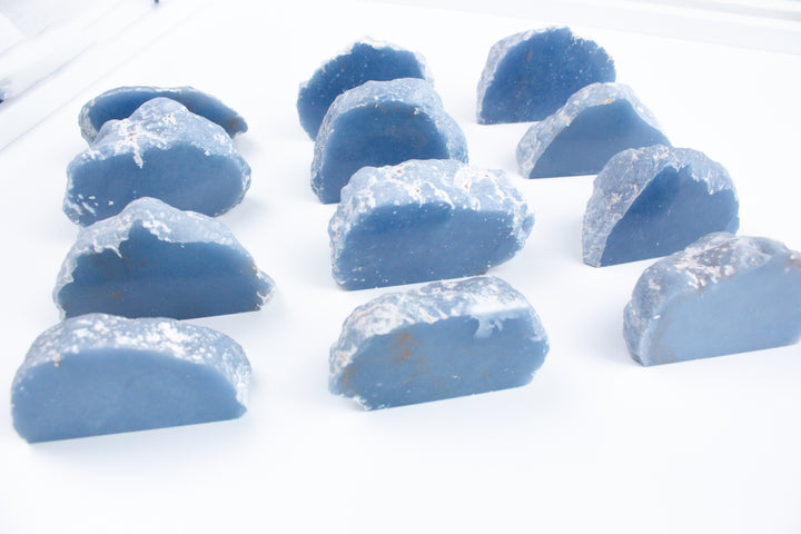 DREAMY Angelite Slice