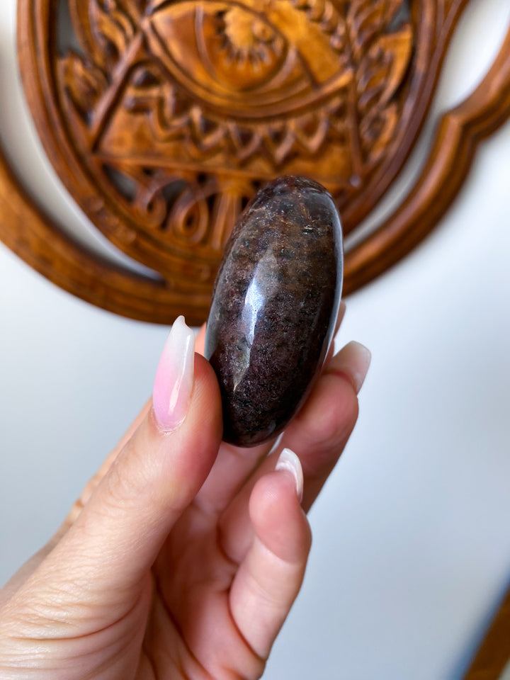 Garnet Palm Stone #1