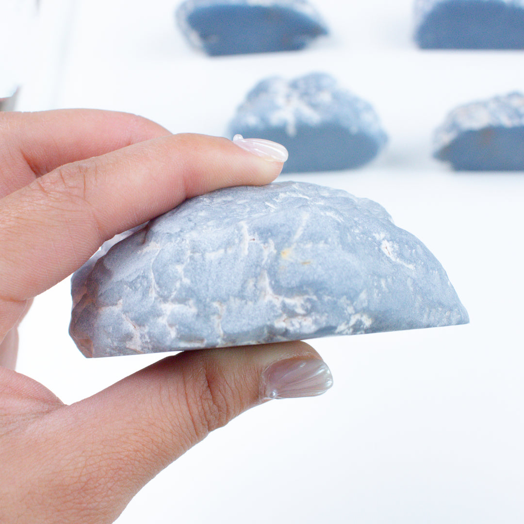 DREAMY Angelite Slice
