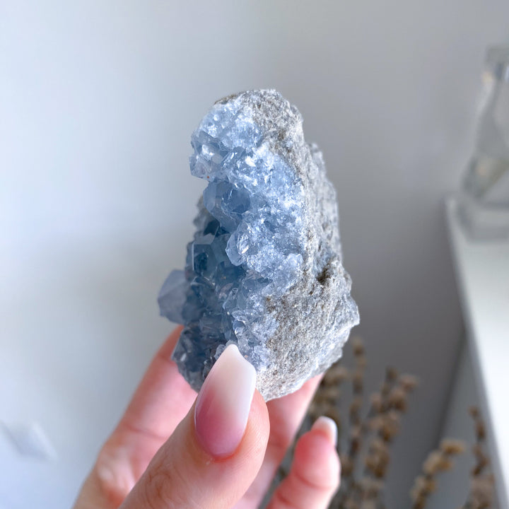 Pretty, Rounded Celestite Cluster #11