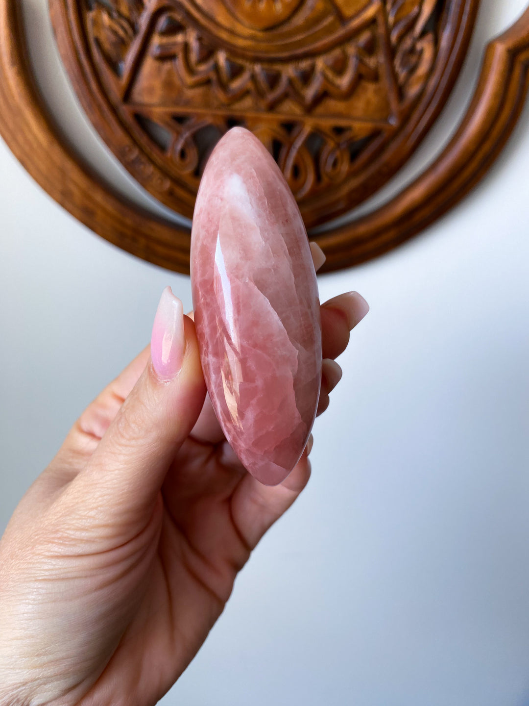 Rose Pink Calcite Shiva #1