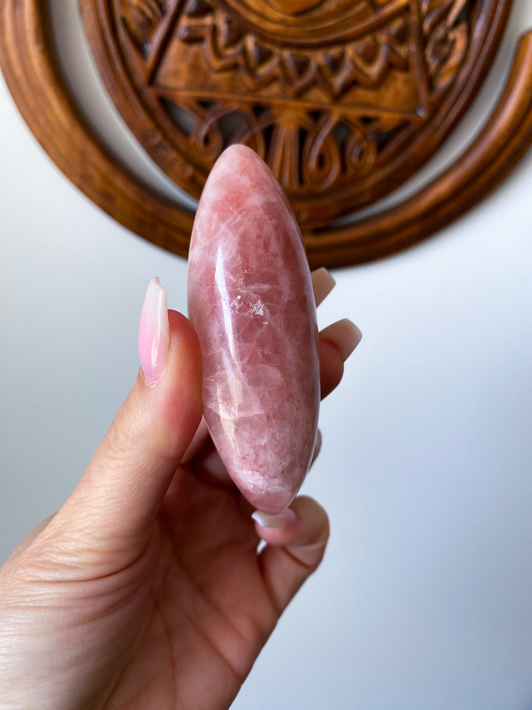 Rose Pink Calcite Shiva #1