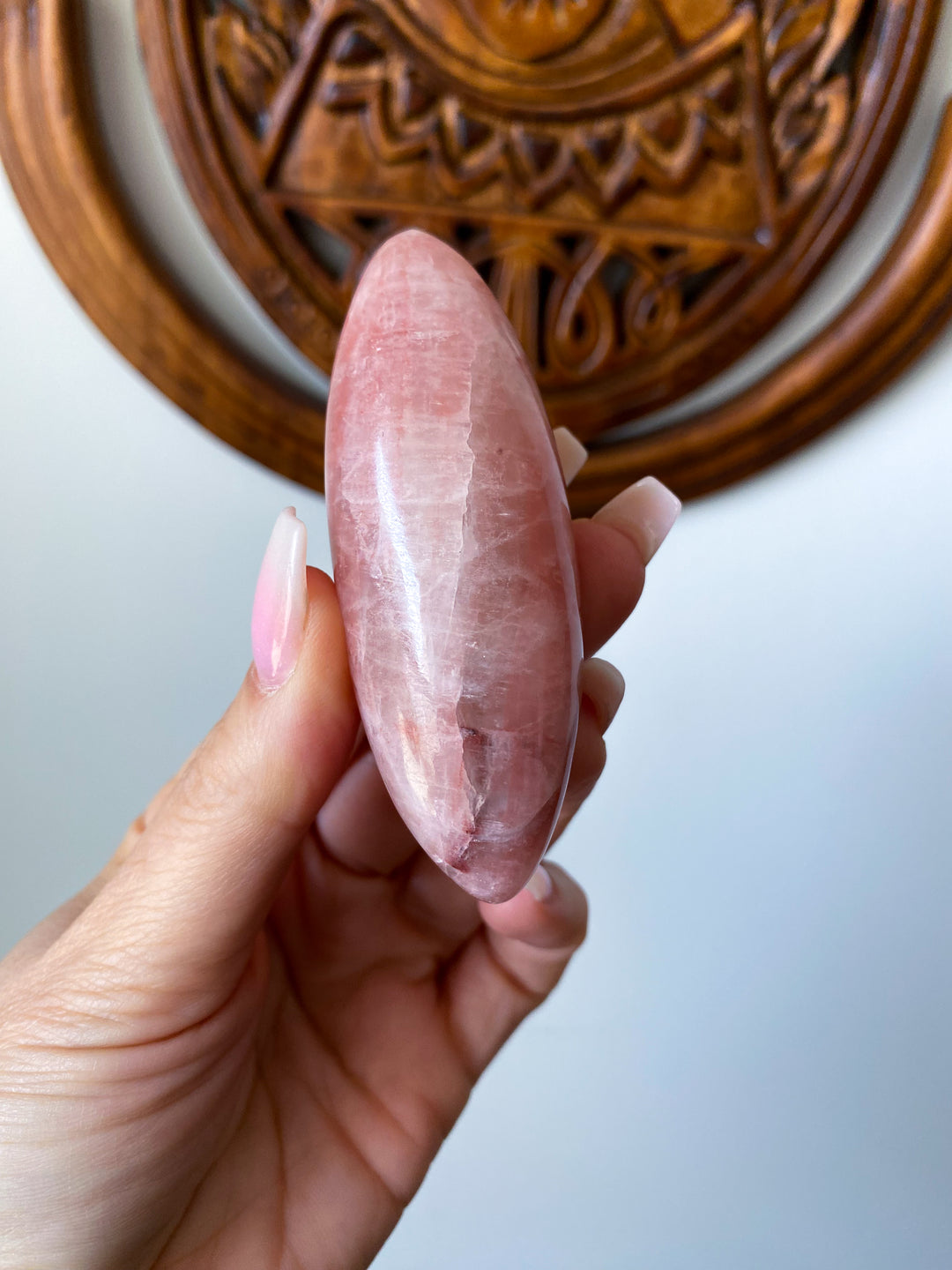 Rose Pink Calcite Shiva #1