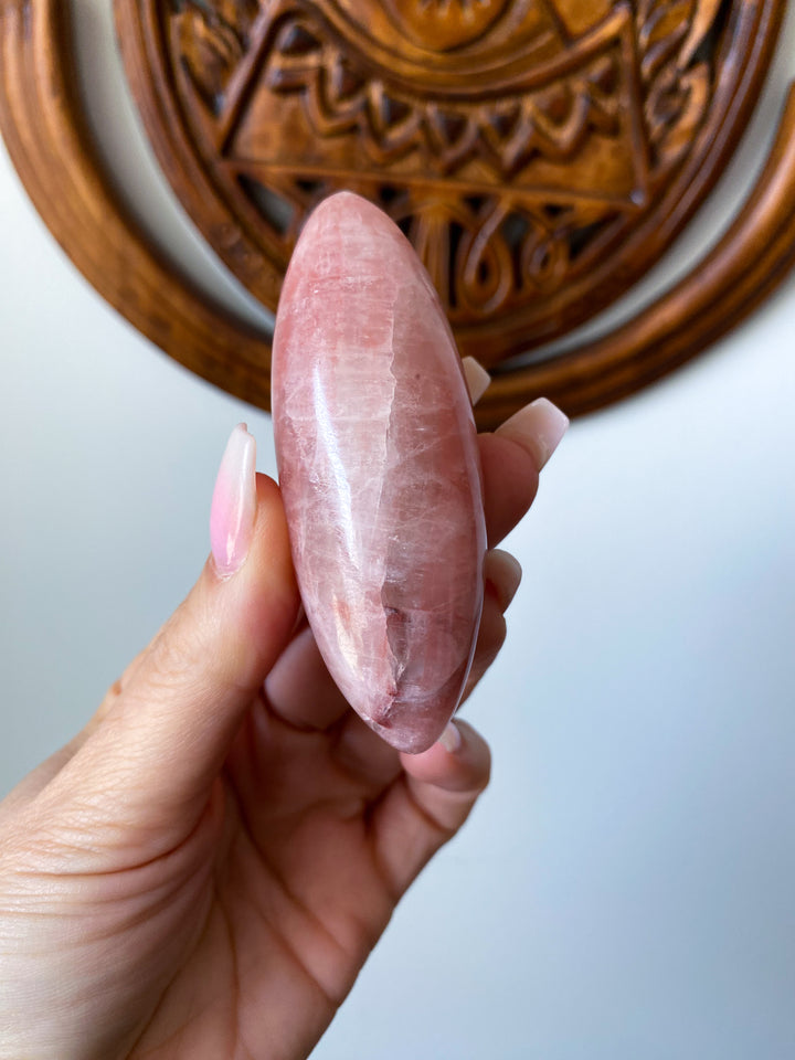 Rose Pink Calcite Shiva #1