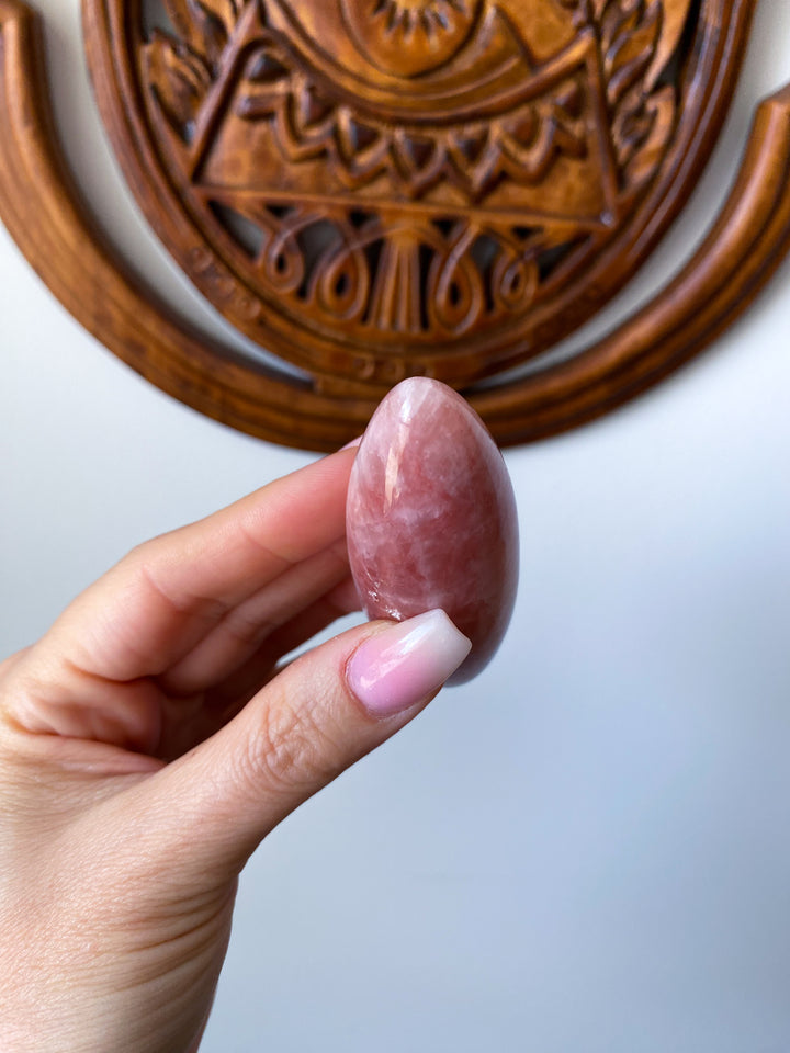 Rose Pink Calcite Shiva #1