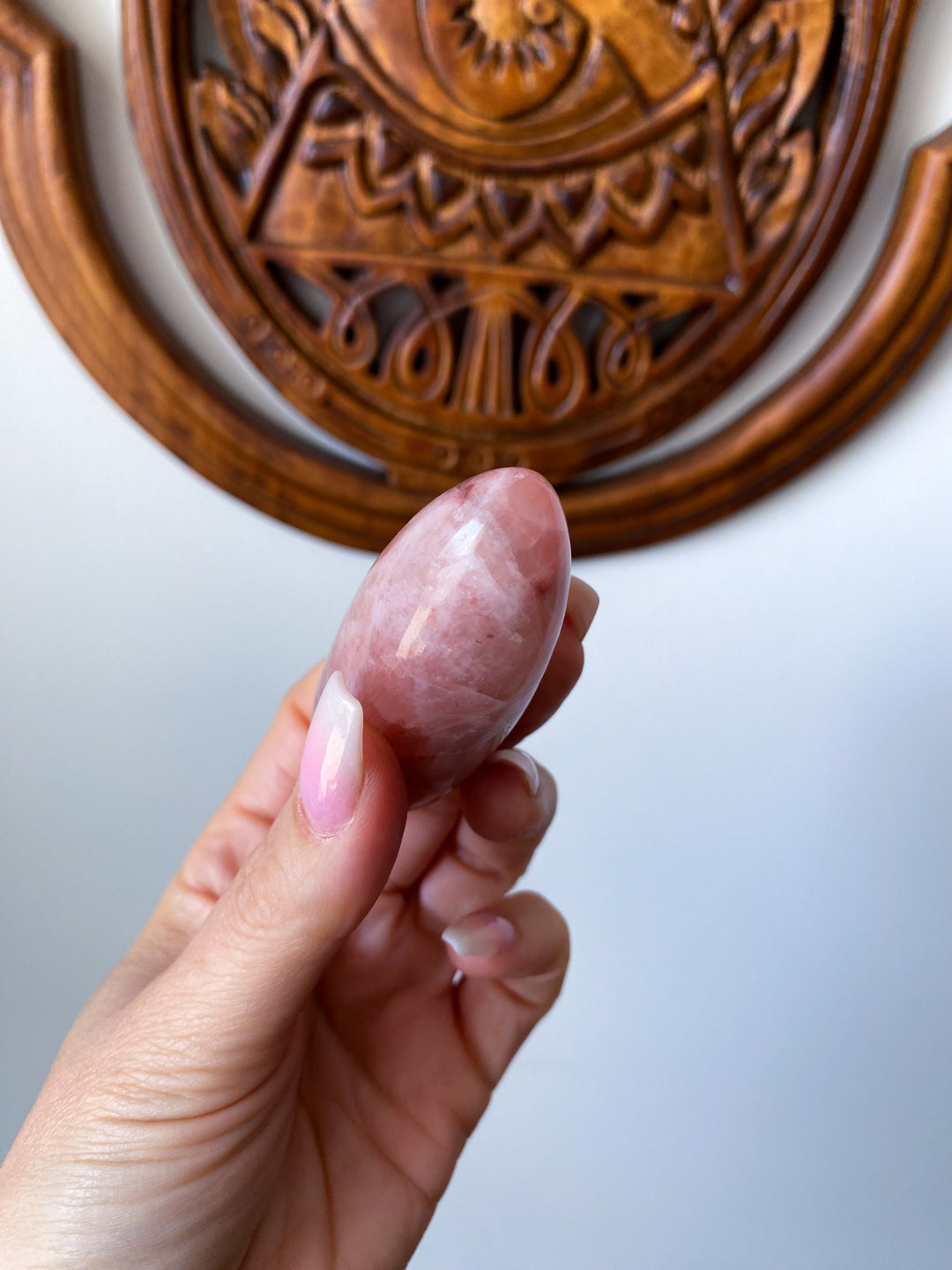 Rose Pink Calcite Shiva #1
