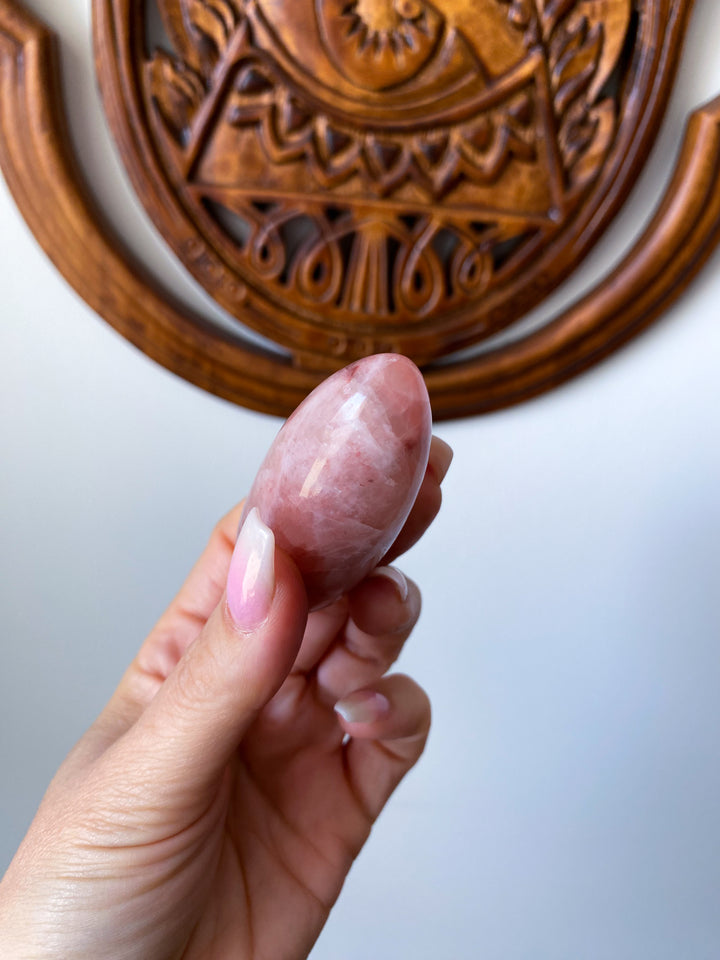 Rose Pink Calcite Shiva #1